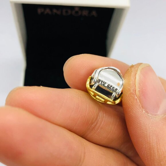 ✨🔥Pandora Pittsburgh Steelers Football Helmet Charm - Picture 3 of 7